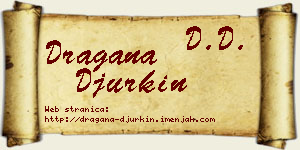 Dragana Đurkin vizit kartica